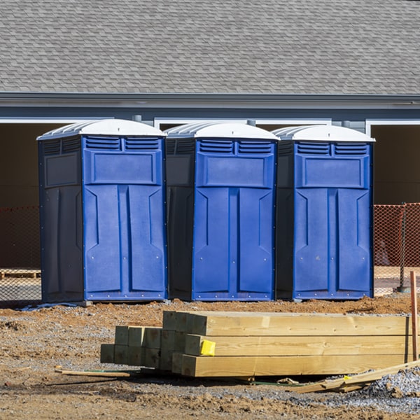 how can i report damages or issues with the porta potties during my rental period in Eakly Oklahoma